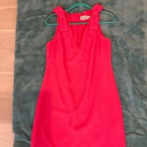 Pink Eliza J Bow Dress